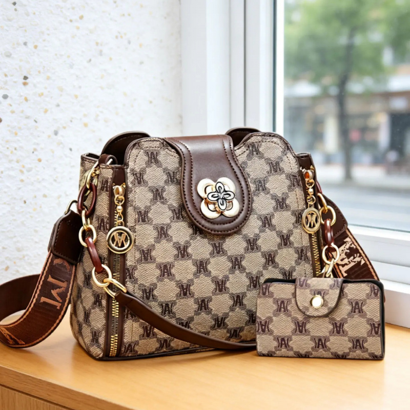 Women'S Bags For Work - Bolso de hombro con estampado de