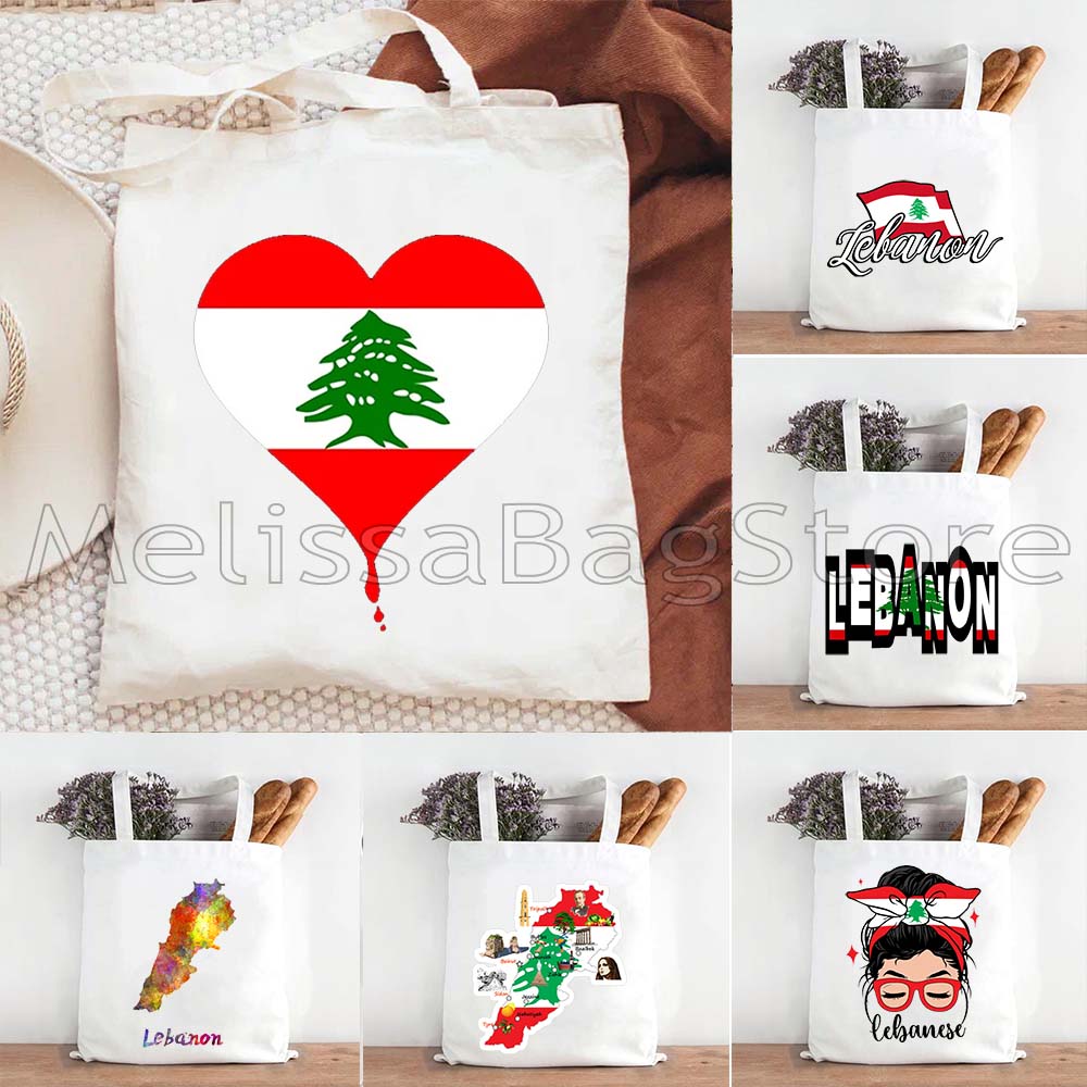 Women Bags Lebanon - Amor Beirut bandera libanesa del Líbano