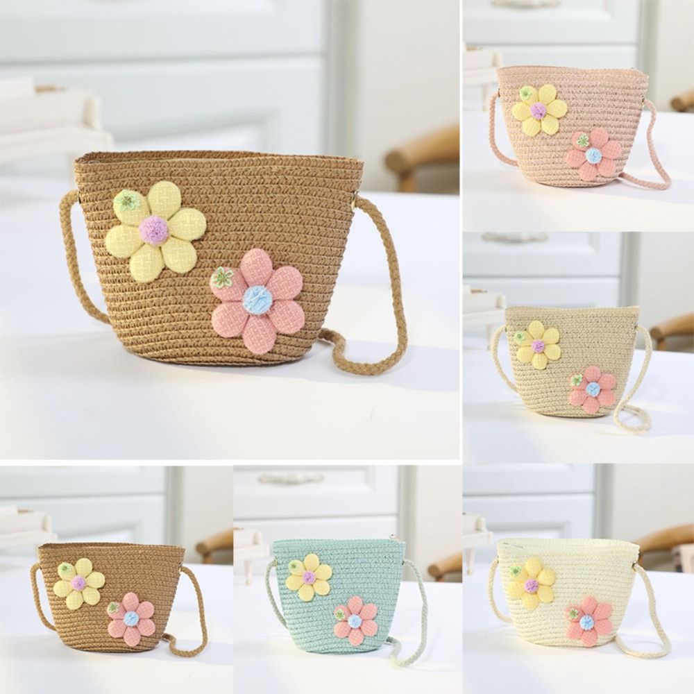 Woven Straw Bag - Bolso de paja tejido a mano