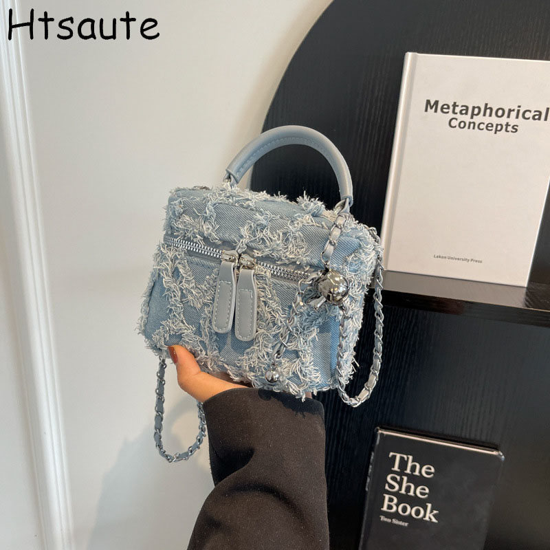 Women Bags Jeans - Bolso de hombro individual de diseñador