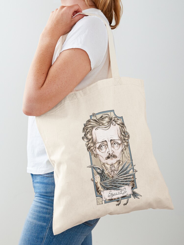 Women Bags Edgars - Edgar Allan Poe - ARTbyGB Bolsa