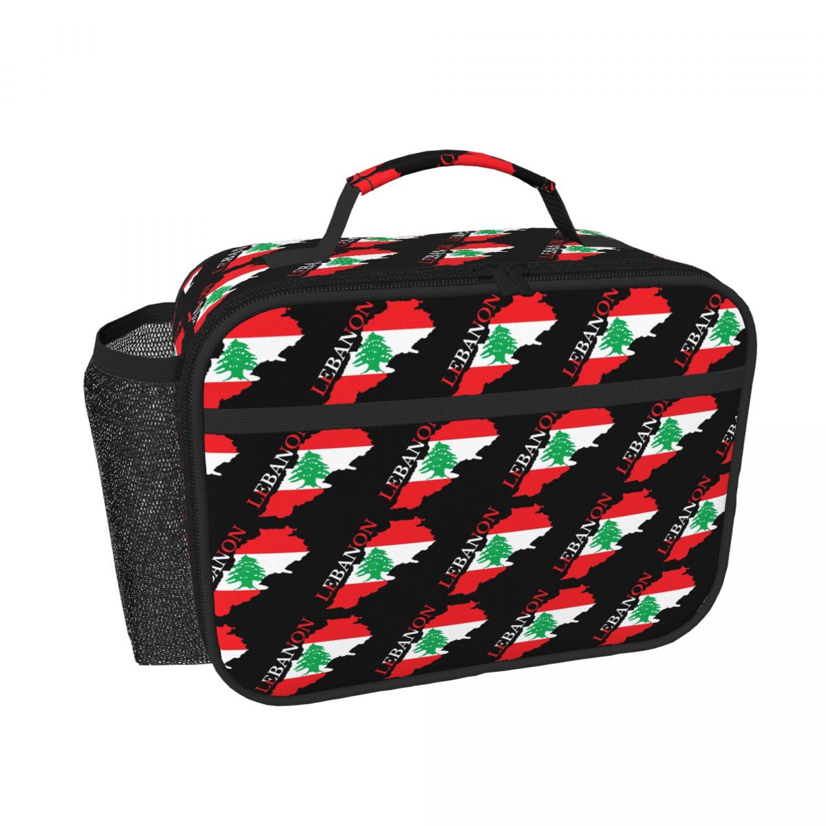 Women Bags Lebanon - Bolsa de almuerzo aislada con mapa