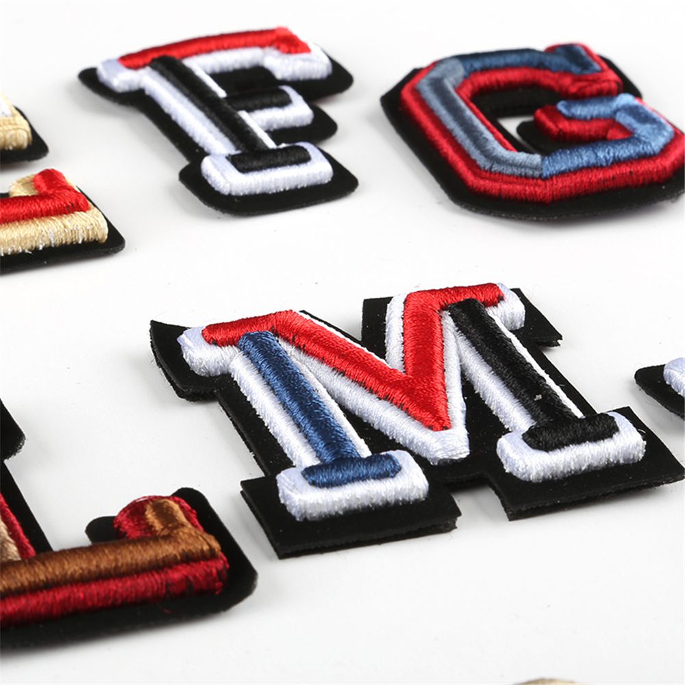 Women Bags Jeans - 26 Uds. Parches de letras de