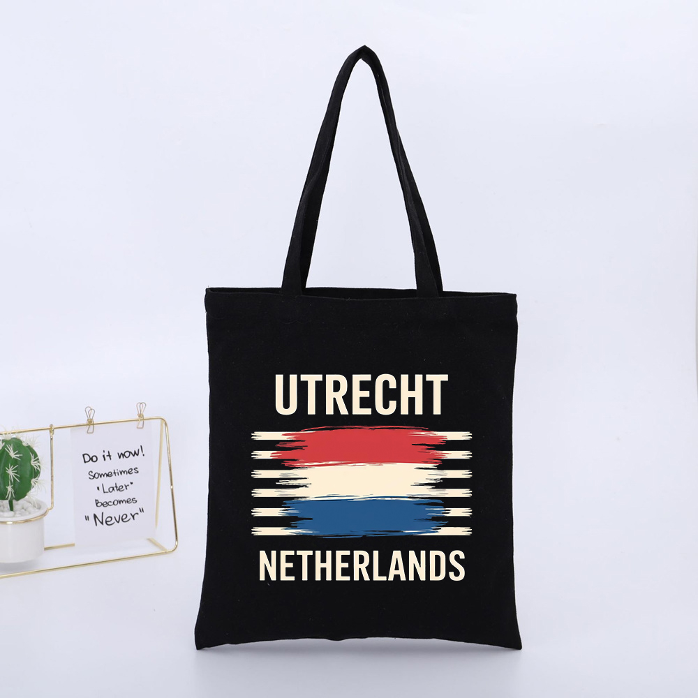 Women Bags Netherlands - Bolsa de Lona con Estampado de