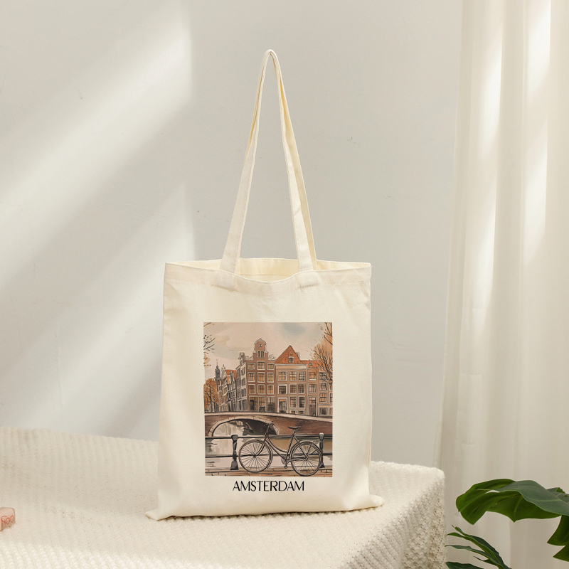 Women Bags Netherlands - Bolso de mano de lona con