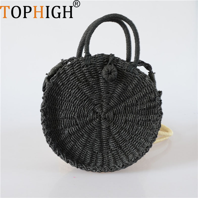 Circle Round Bag - Bolso de Mujer TOPHIGH, Bolso Circular