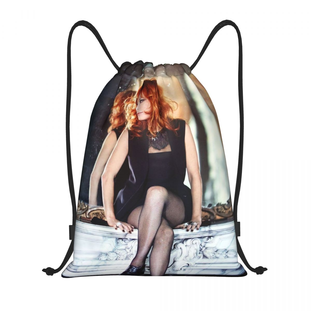 Women Bags Farmers - Hermosa mochila Mylene Farmer con cordón