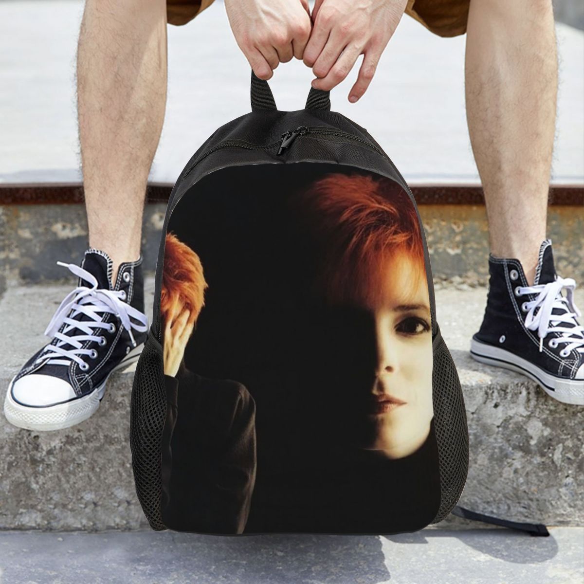 Women Bags Farmers - Mylene Farmer Desenchantee Mochila de gran