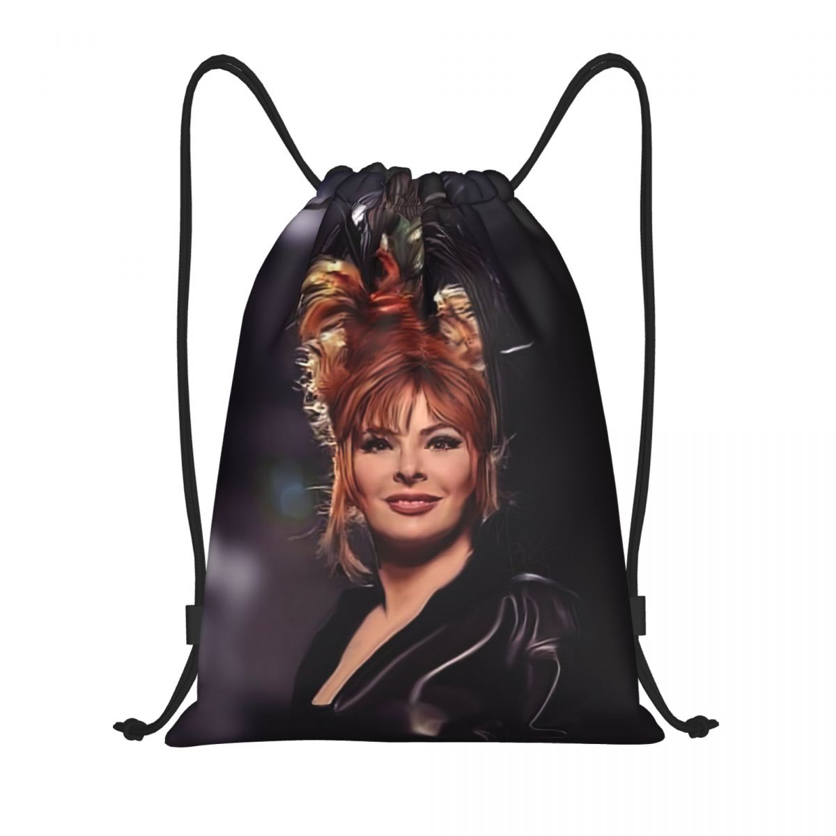 Women Bags Farmers - Pretty Mylene Farmer Mochila con cordón