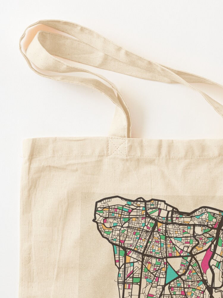 Bolsa de compras con mapa de l - Women Bags Lebanon reseña y precio