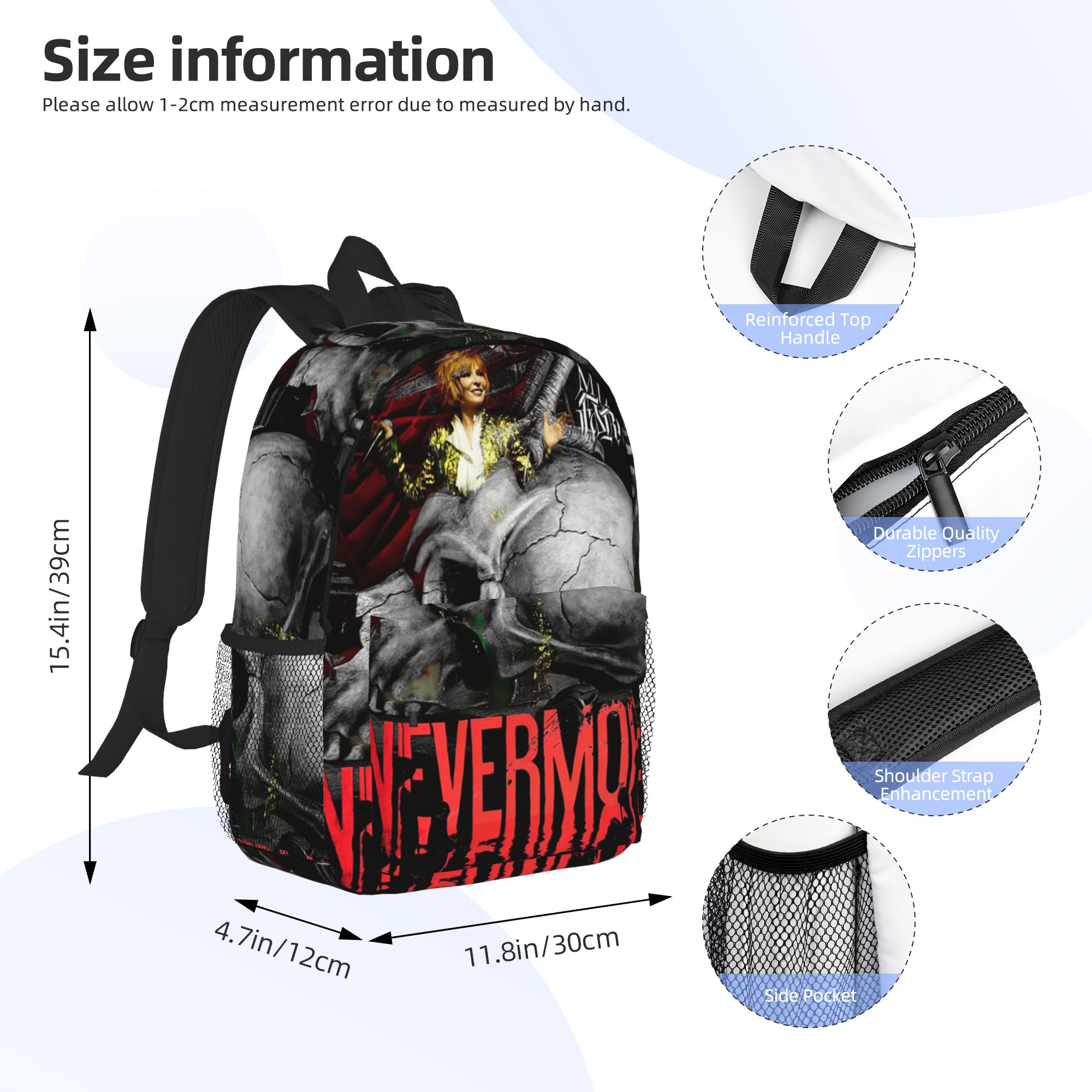 Mochila Nevermore Skeleton Myl - Women Bags Farmers reseña y precio