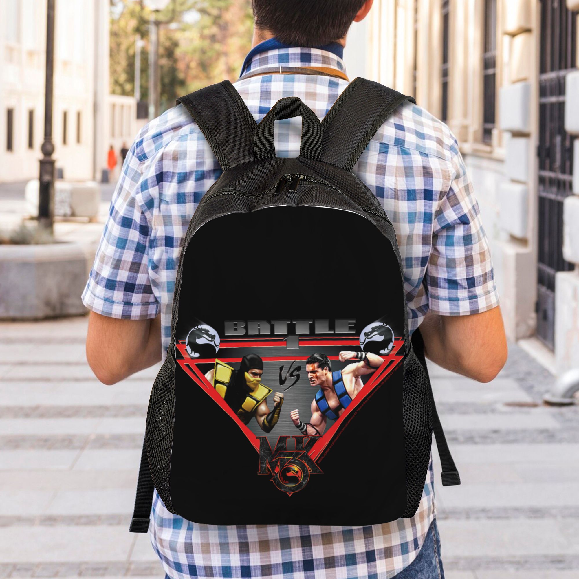 Mochila Mortal Kombat Battle M - Women Bags Mk reseña y precio