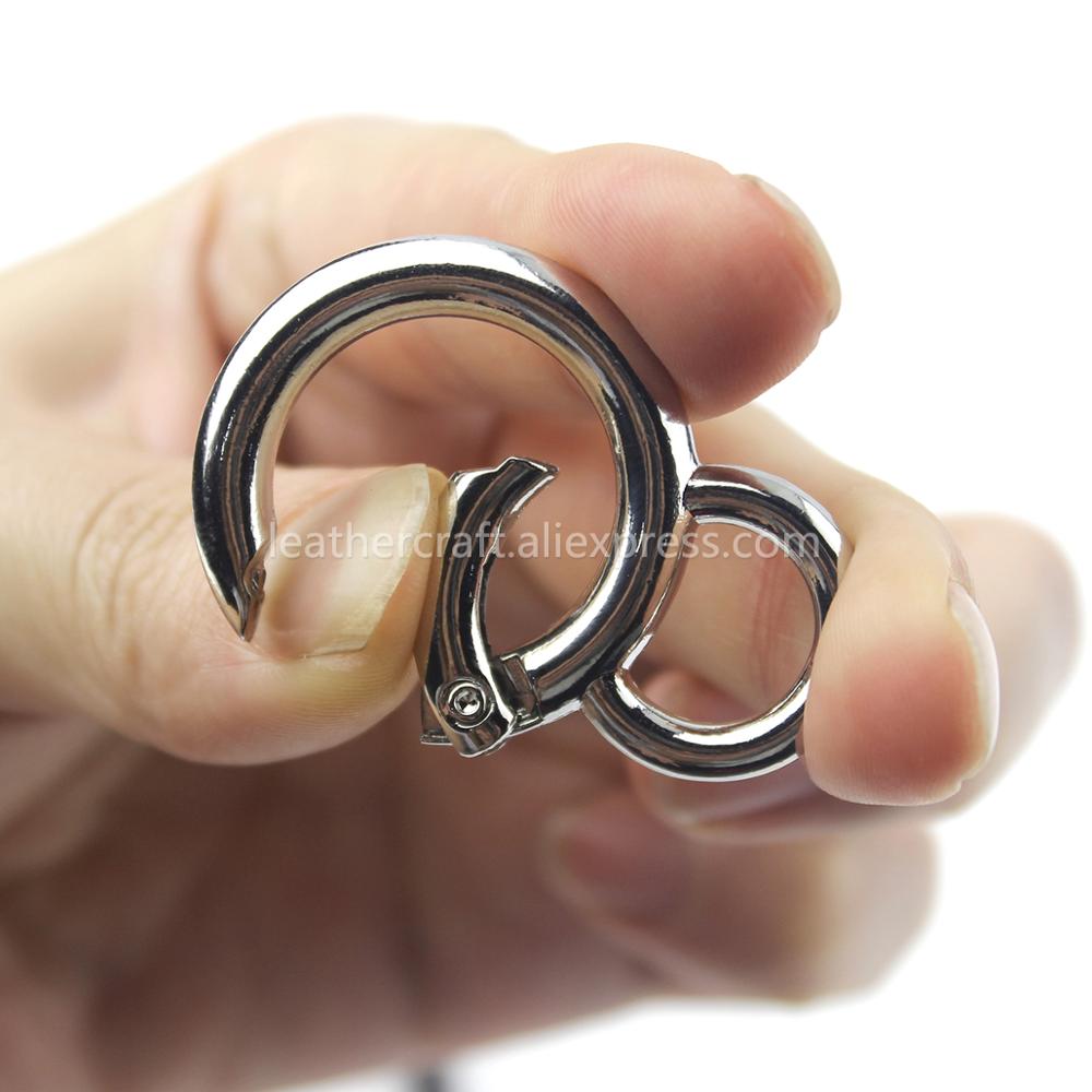 Gancho a presión de doble círc - Circle Round Bag reseña y precio