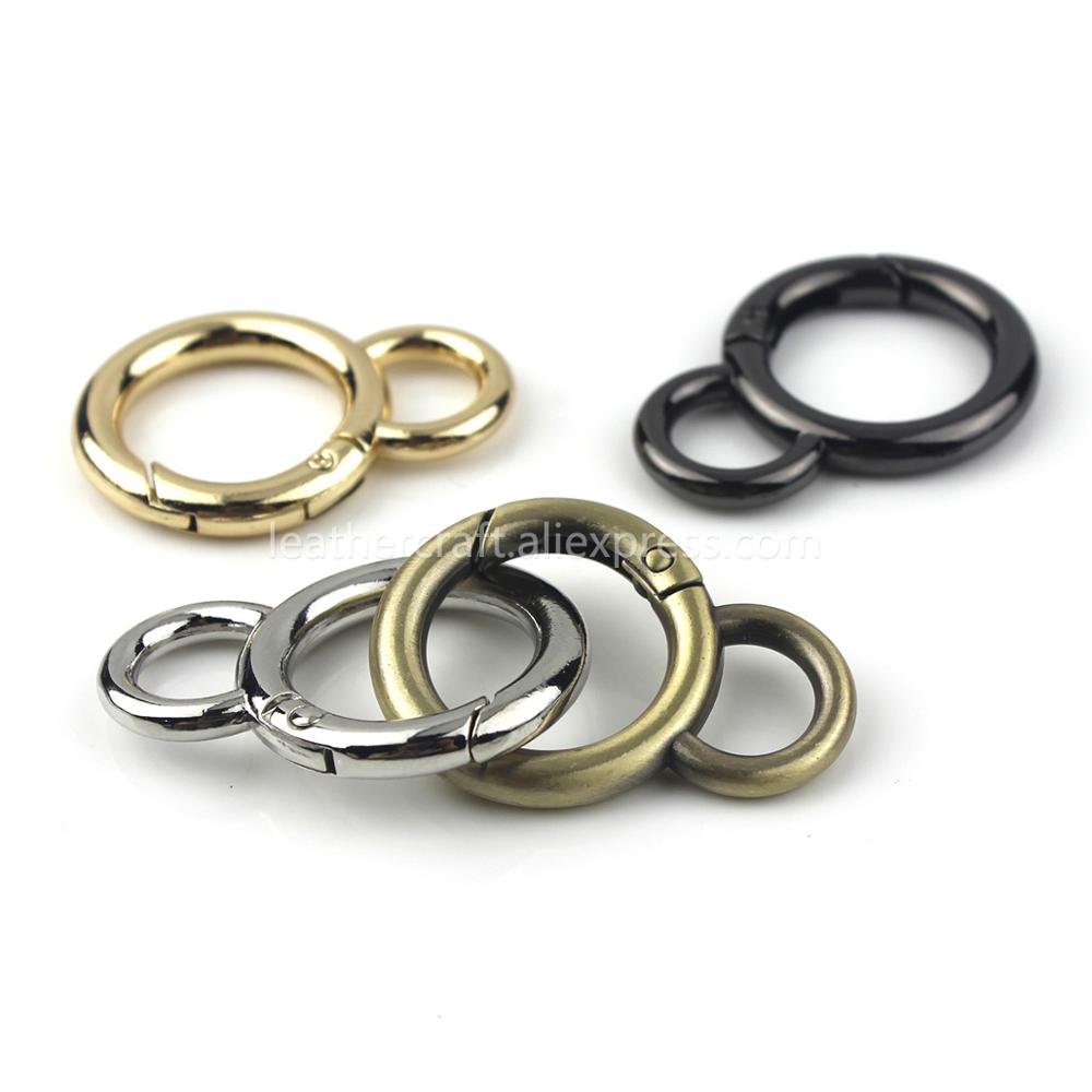 Gancho a presión de doble círc - Circle Round Bag reseña y precio