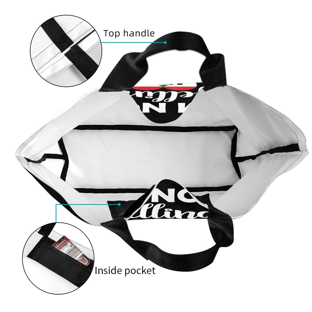 Bolsa de compras con bandera l - Women Bags Lebanon reseña y precio