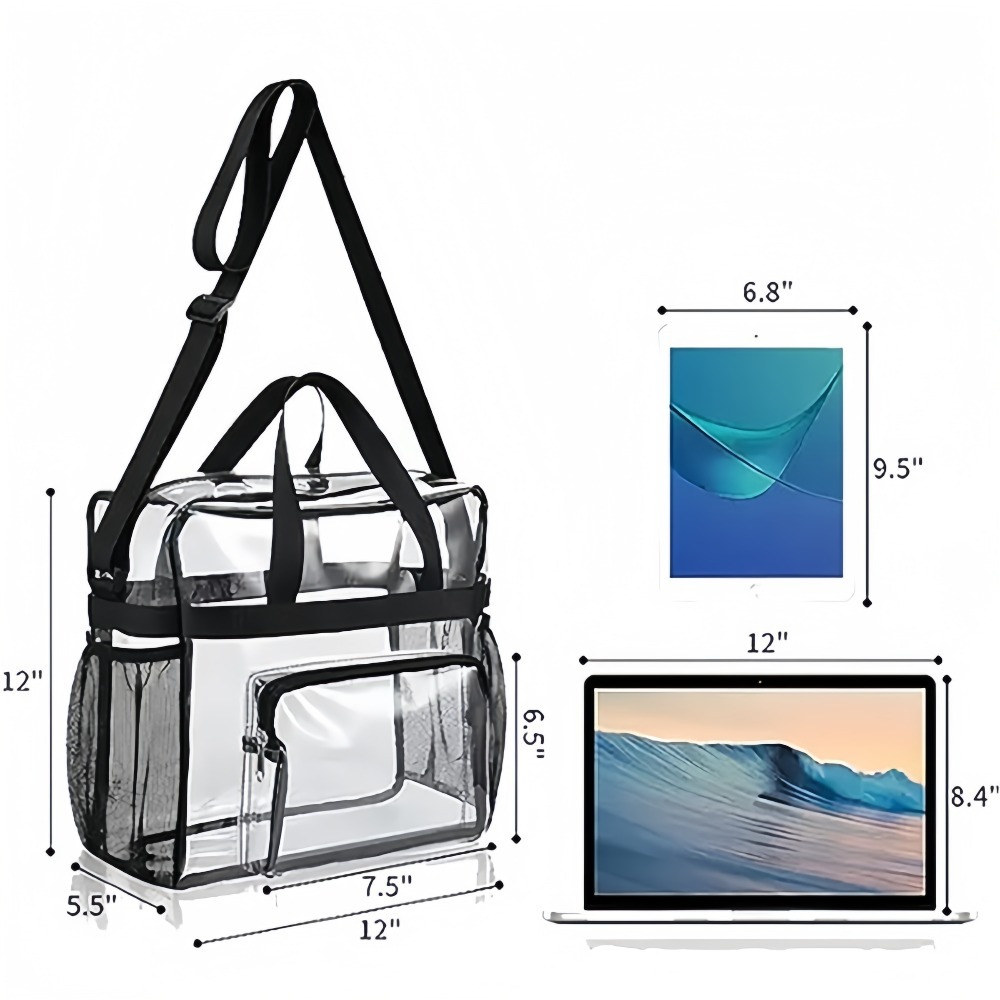 Bolso transparente de plástico - Women'S Bags For Work reseña y precio