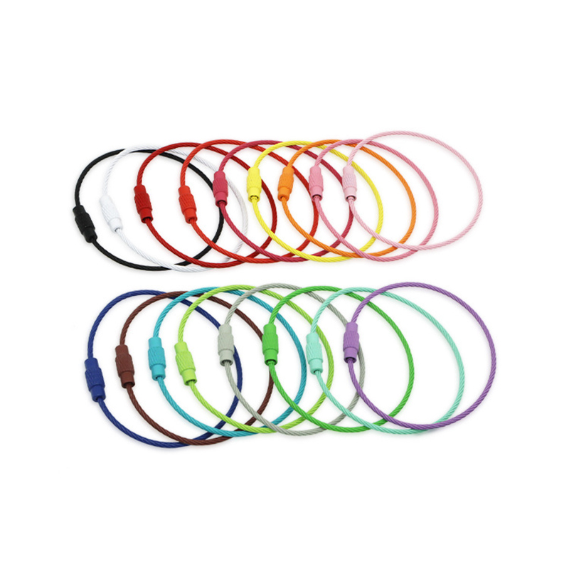 LLavero de alambre de acero in - Circle Round Bag reseña y precio