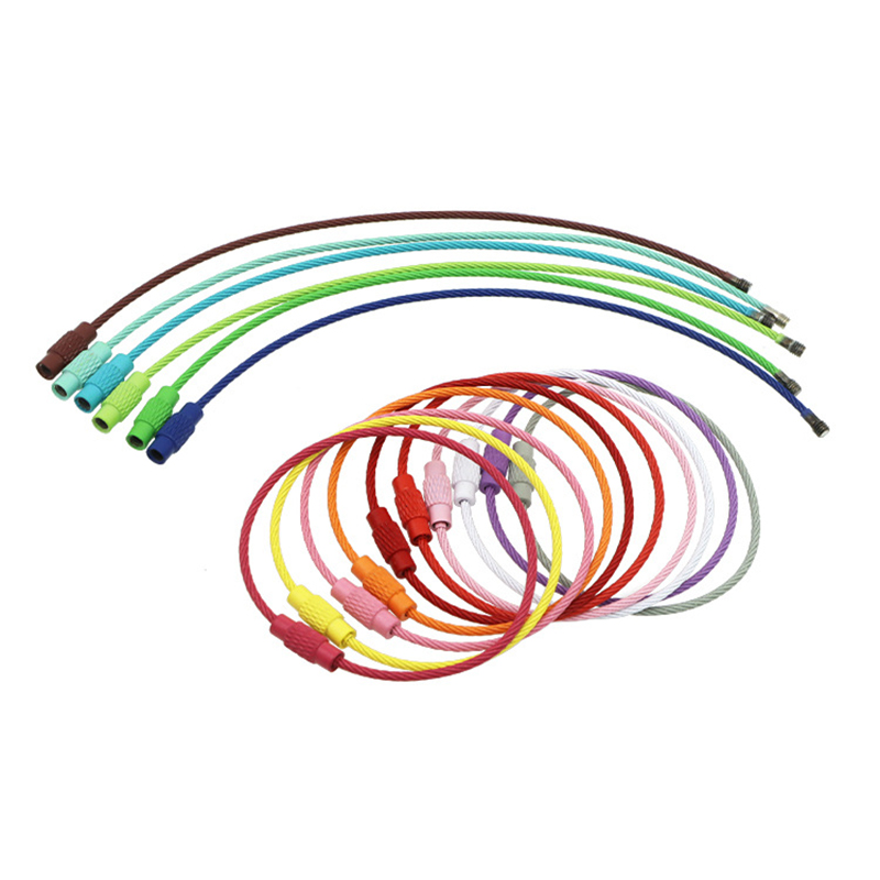 LLavero de alambre de acero in - Circle Round Bag reseña y precio