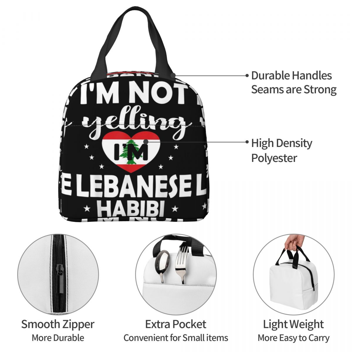 Bolsa térmica para el almuerzo - Women Bags Lebanon reseña y precio