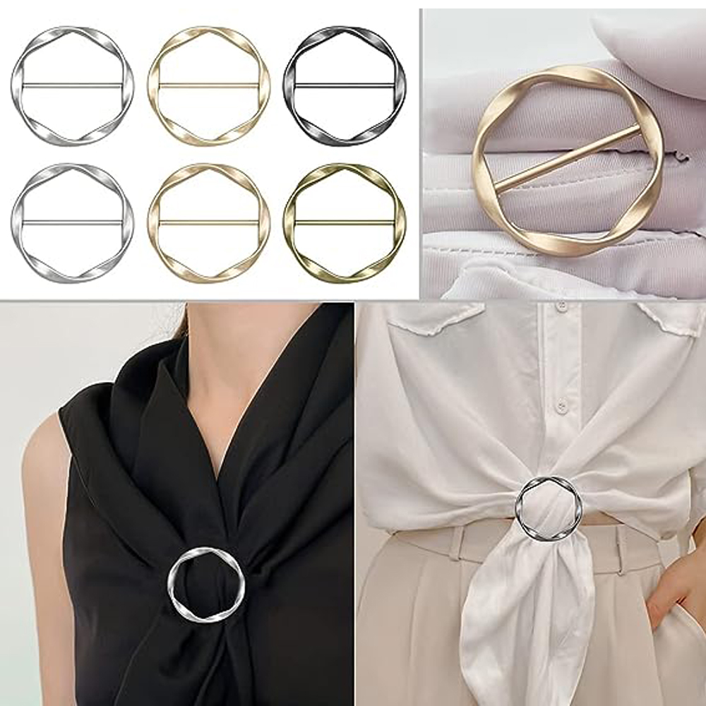 Clips para bufanda y anillo pa - Circle Round Bag reseña y precio