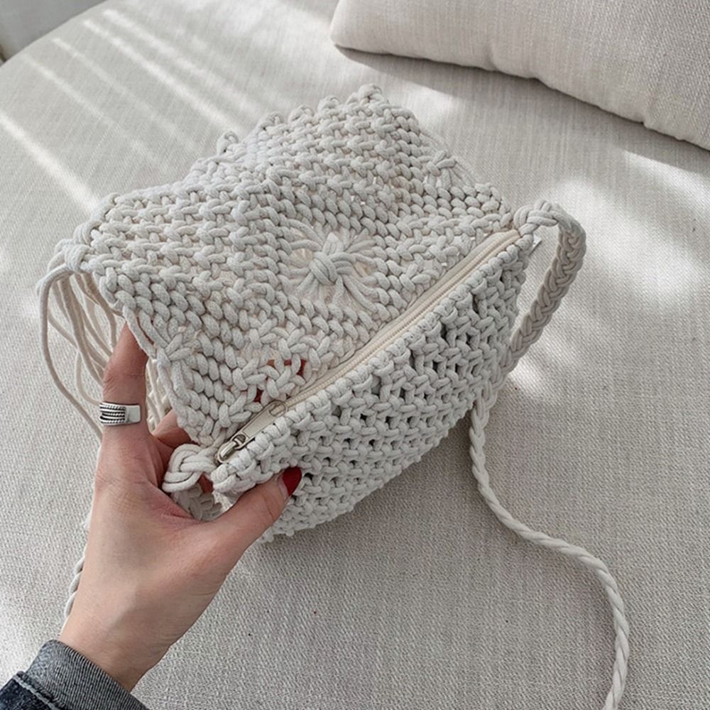 Bolso de Hombro Retro de Estil - Woven Straw Bag reseña y precio