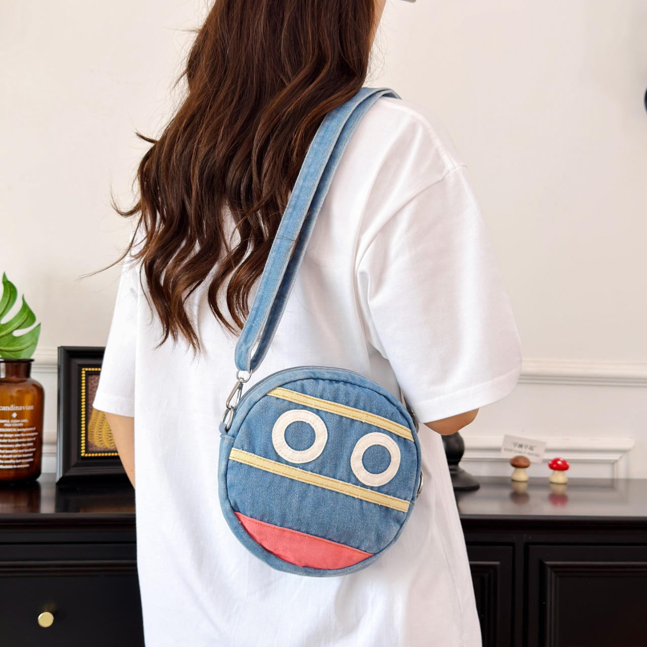 Bolso Bandolera Redondo con Pa - Circle Round Bag reseña y precio