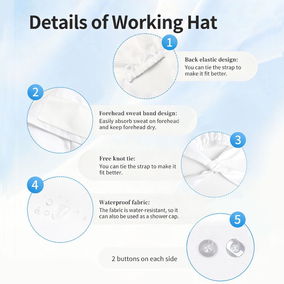 Gorro Quirúrgico Spotty Scrub  - Women'S Bags For Work reseña y precio