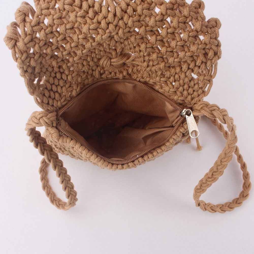 Bolso de paja tejido de estilo - Woven Straw Bag reseña y precio