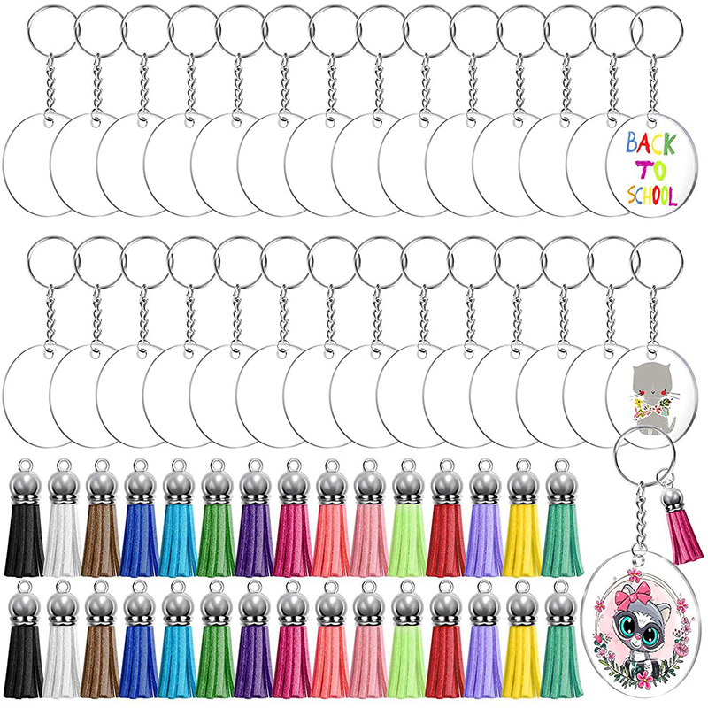 30 juegos DIY acrílico disco t - Circle Round Bag reseña y precio
