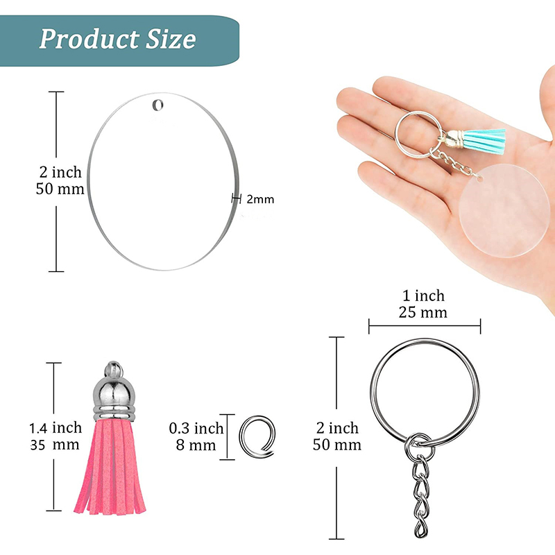 30 juegos DIY acrílico disco t - Circle Round Bag reseña y precio