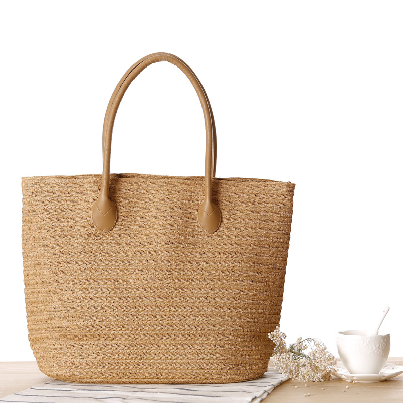 Bolsos de viaje hechos a mano  - Woven Straw Bag reseña y precio