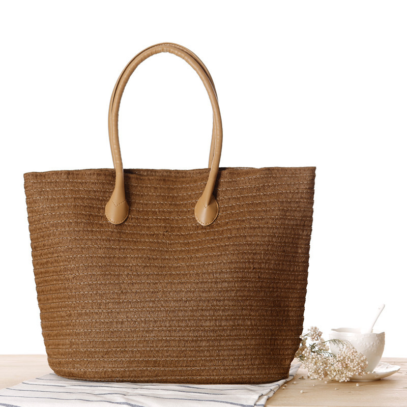 Bolsos de viaje hechos a mano  - Woven Straw Bag reseña y precio