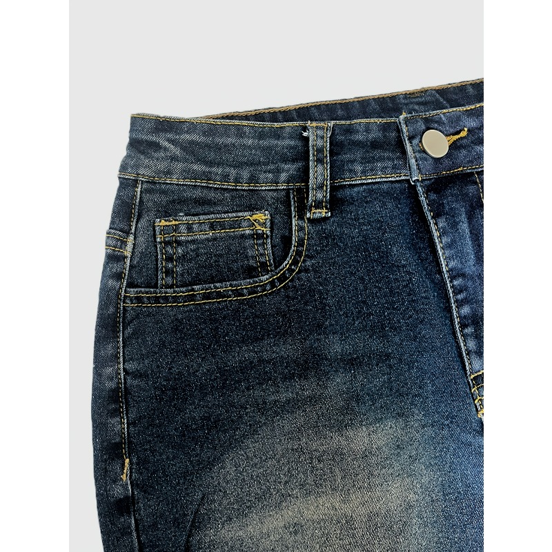Falda corta de mezclilla retro - Women Bags Jeans reseña y precio
