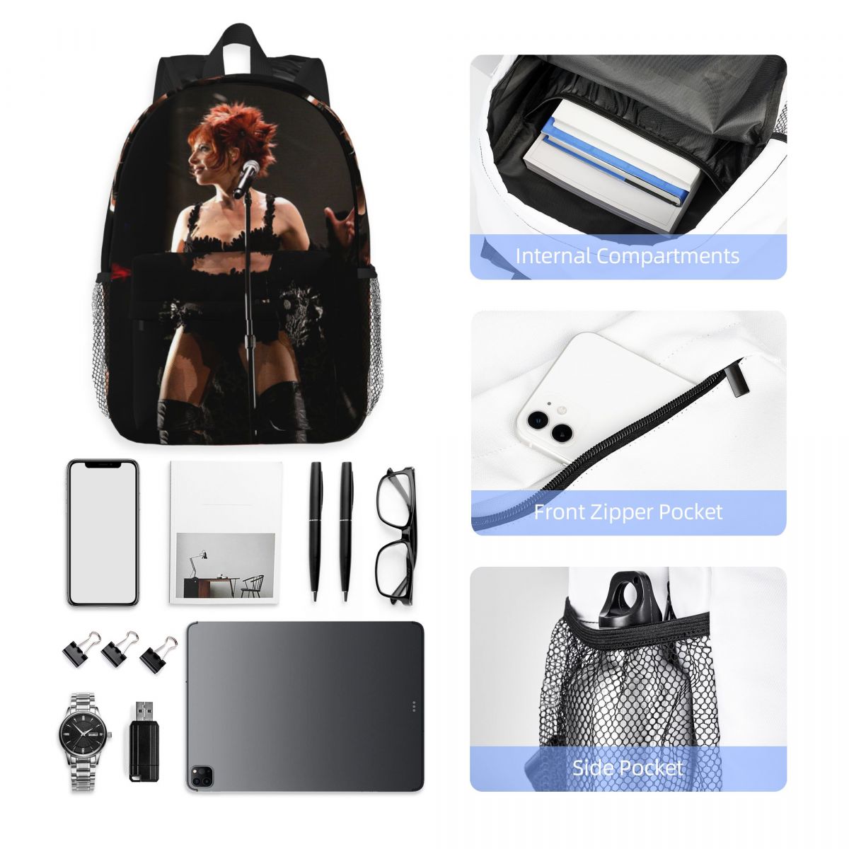 Mochila Mylene Farmer para est - Women Bags Farmers reseña y precio