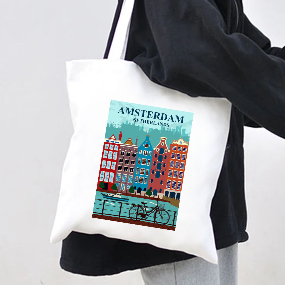 Bolso de hombro de lona para m - Women Bags Netherlands reseña y precio
