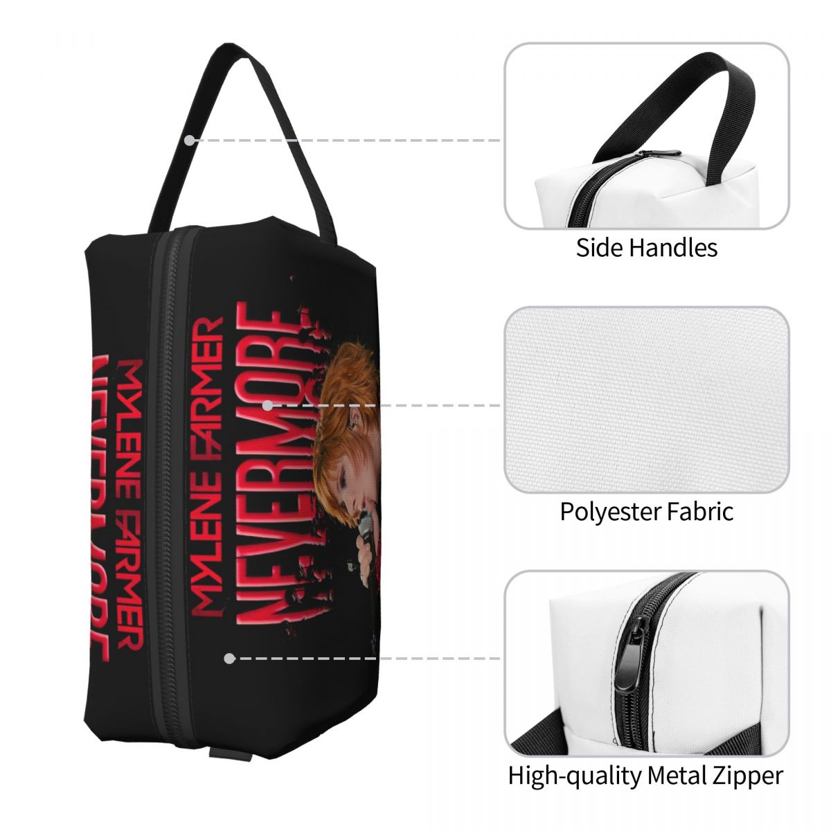 Nevermore Tour Mylene Farmer E - Women Bags Farmers reseña y precio