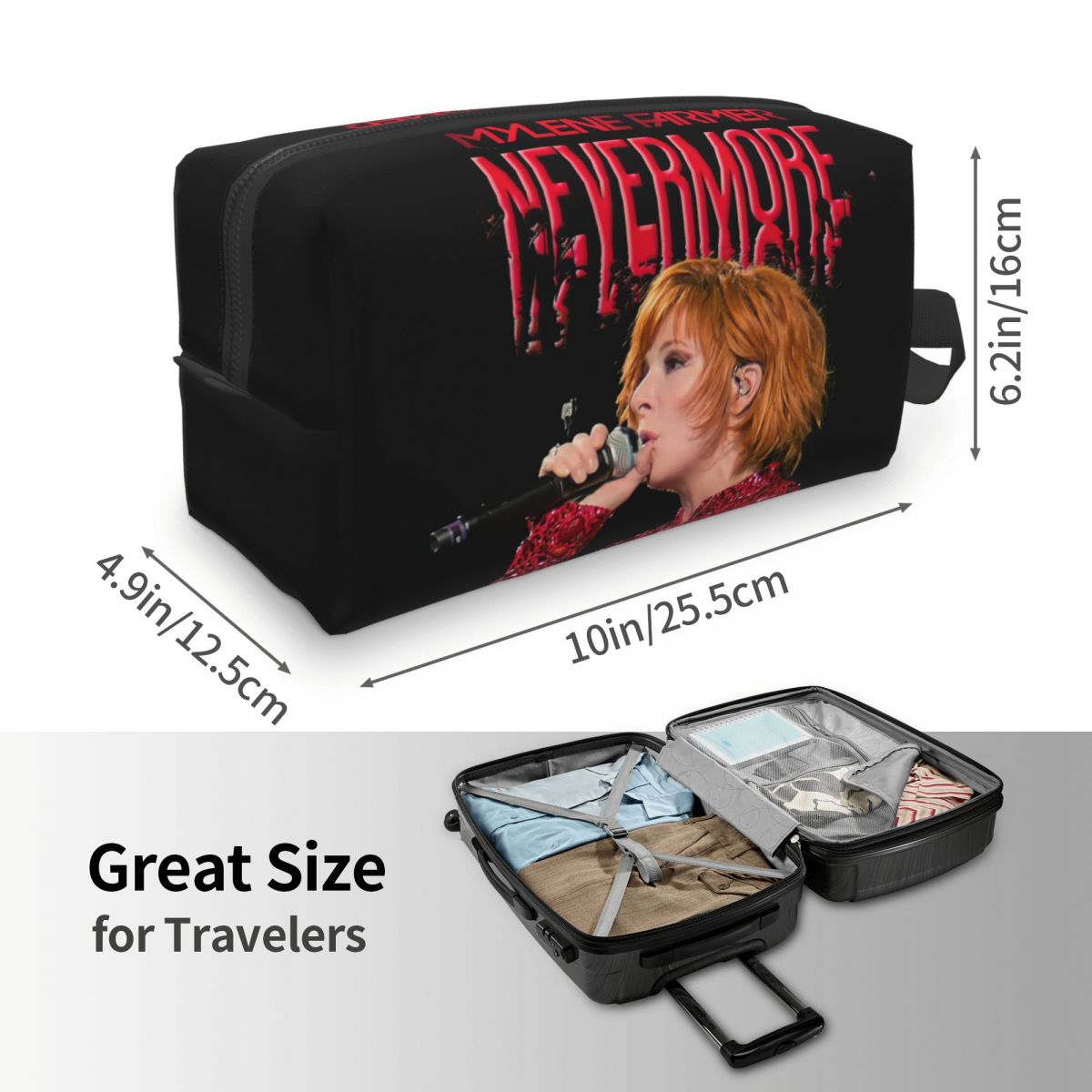 Nevermore Tour Mylene Farmer E - Women Bags Farmers reseña y precio