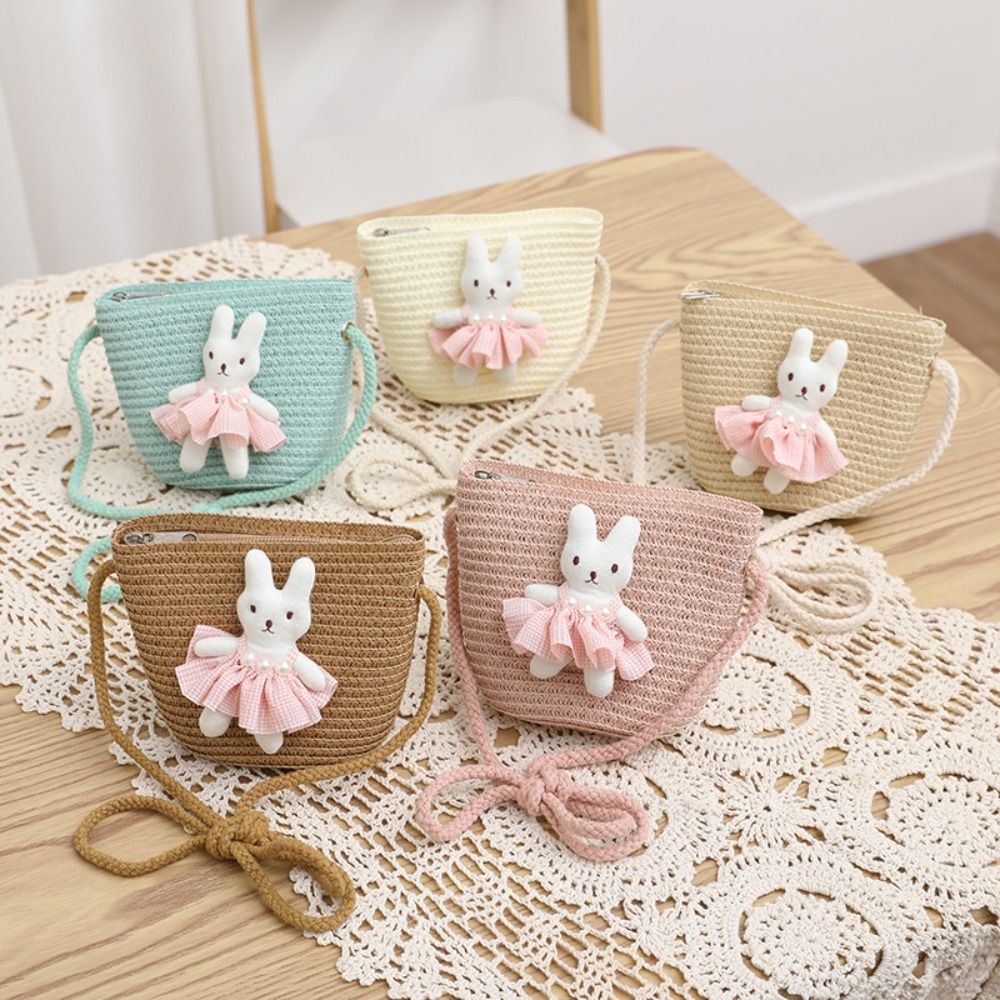 Bolso Bandolera Mini de Coneji - Woven Straw Bag reseña y precio