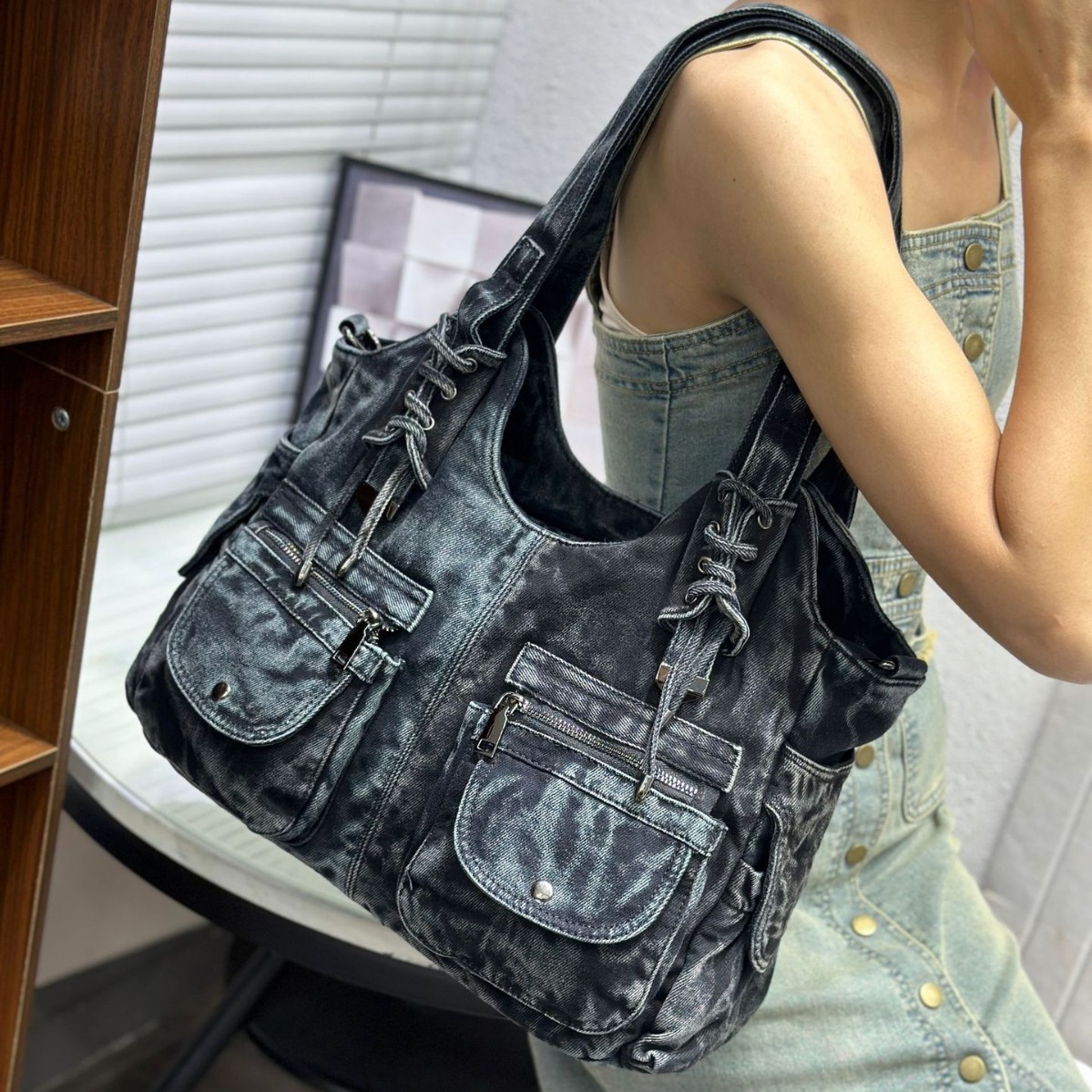 Bolso vaquero para mujer Y2K V - Women Bags Jeans reseña y precio
