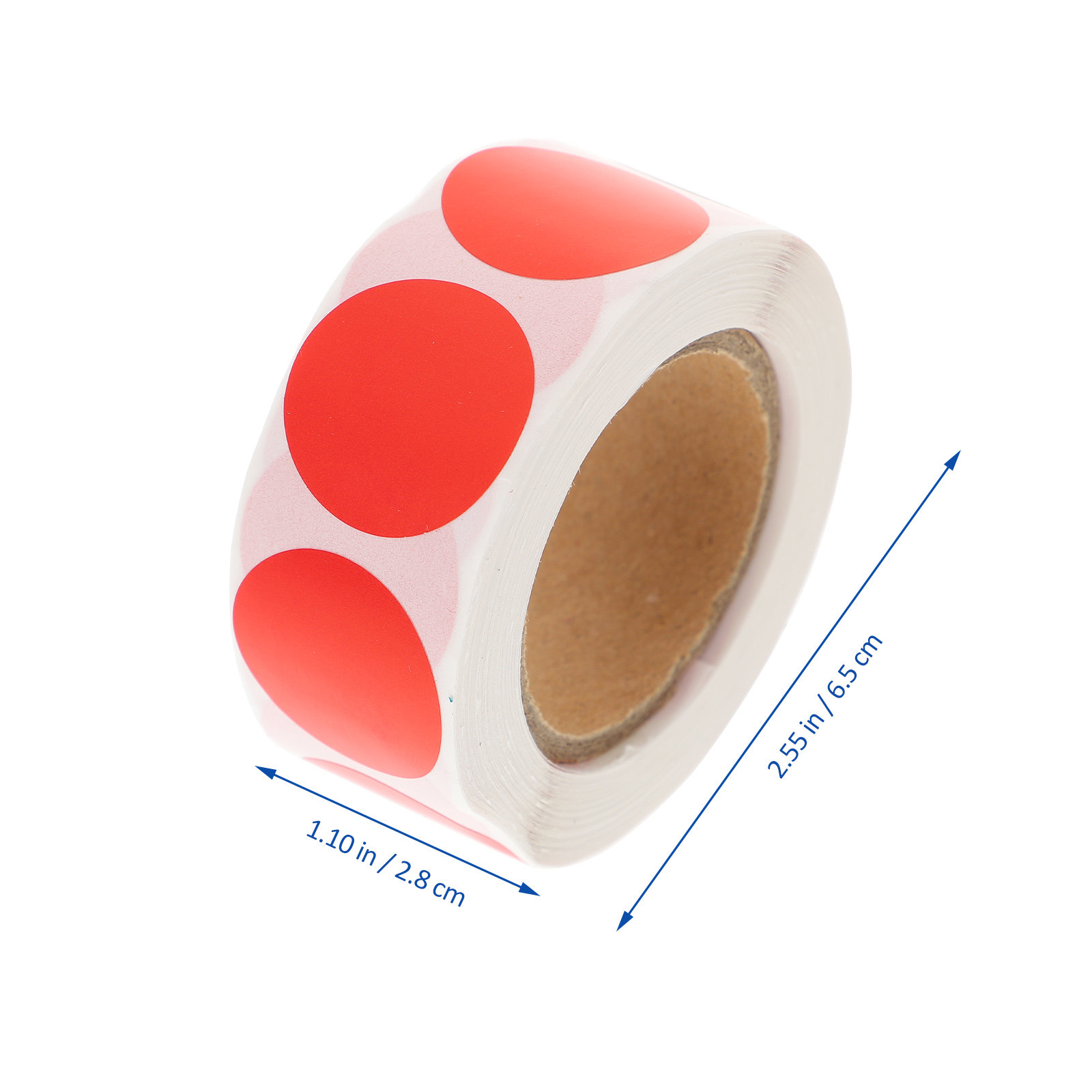 1 rollo de etiquetas redondas, - Circle Round Bag reseña y precio