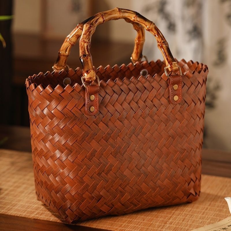 Bolso de Mano Hecho a Mano, Bo - Woven Straw Bag reseña y precio