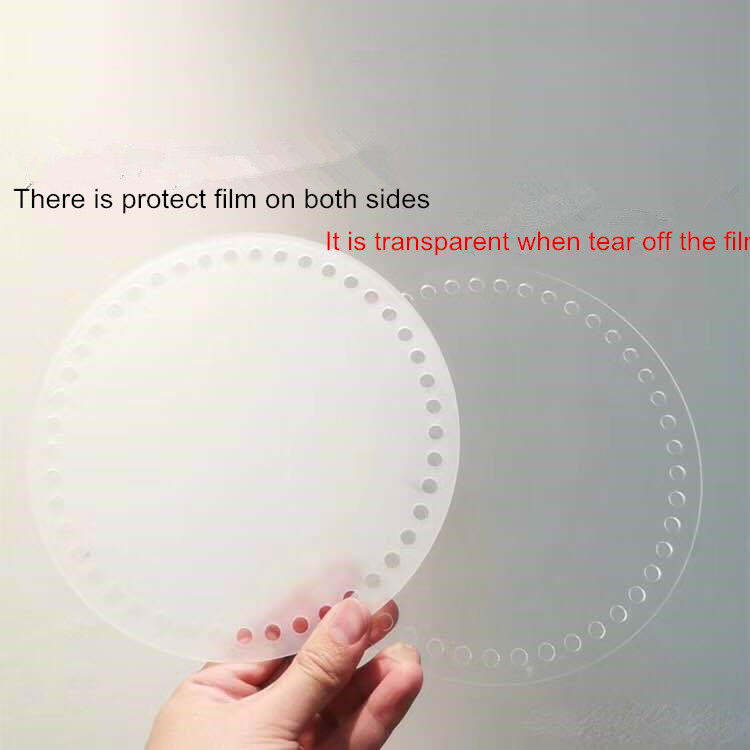 Tablero de acrílico transparen - Circle Round Bag reseña y precio