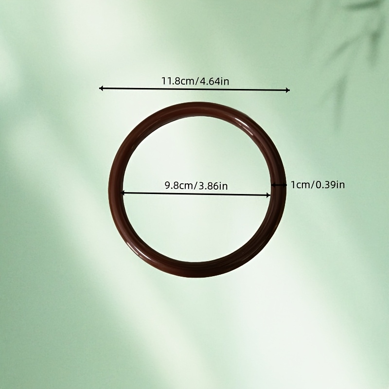 Anillos Redondos Sólidos para  - Circle Round Bag reseña y precio