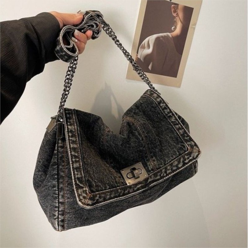 Bolso de mano vaquero Vintage  - Women Bags Jeans reseña y precio