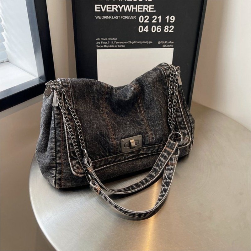 Bolso de mano vaquero Vintage  - Women Bags Jeans reseña y precio