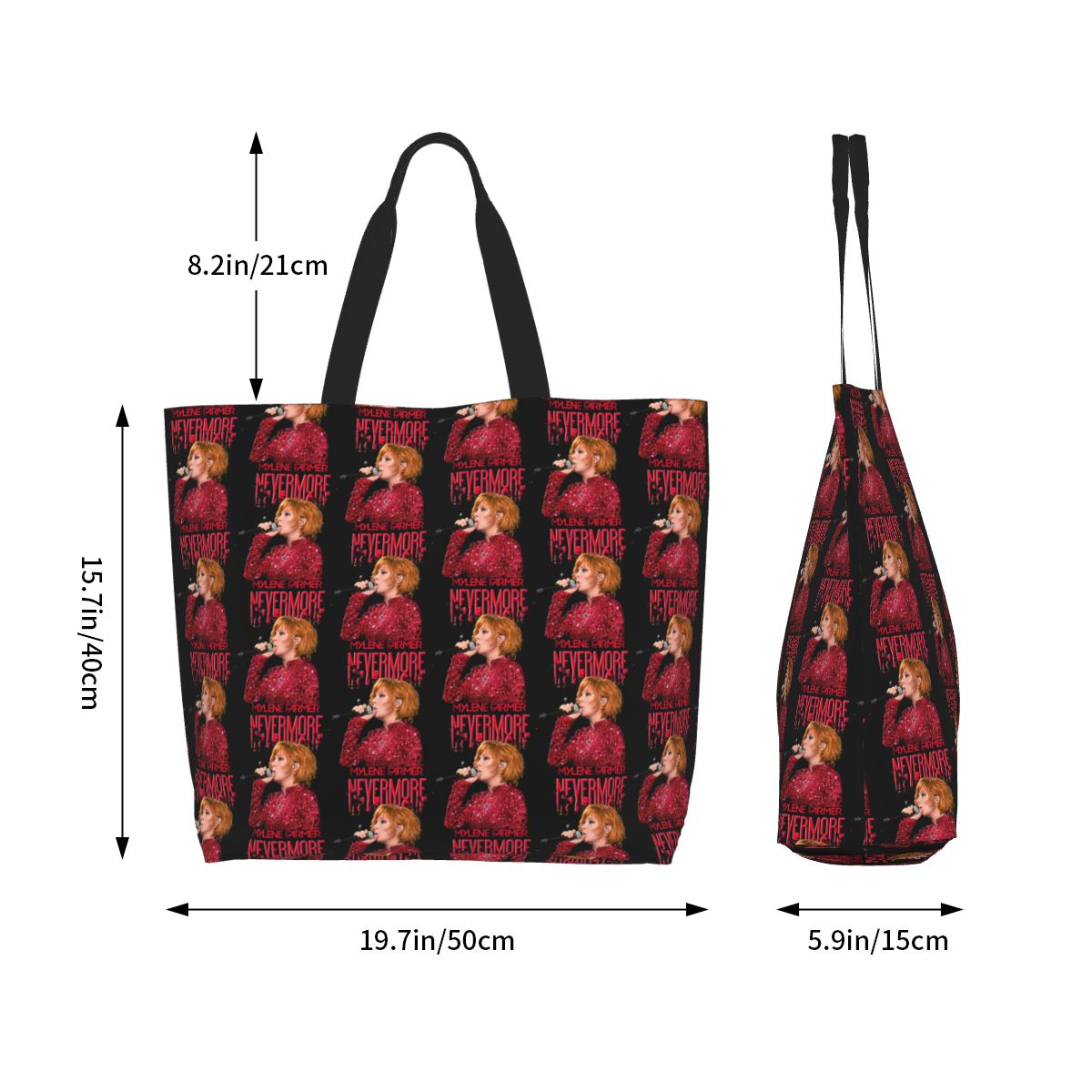 Nevermore Tour Mylene Farmer - - Women Bags Farmers reseña y precio