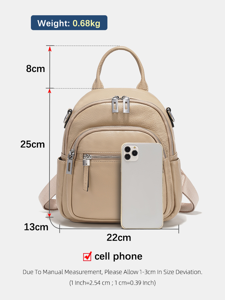 Mochila pequeña Zency de cuero - Women'S Bags For Work reseña y precio