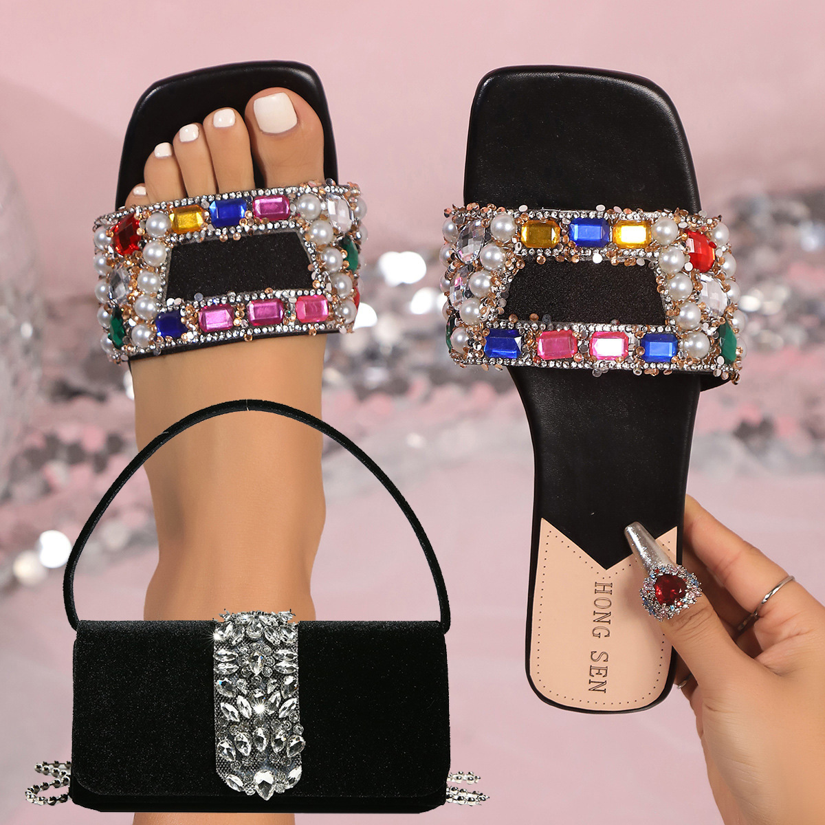 Pantuflas Planas Coloridas par - Women Bags 2026 reseña y precio