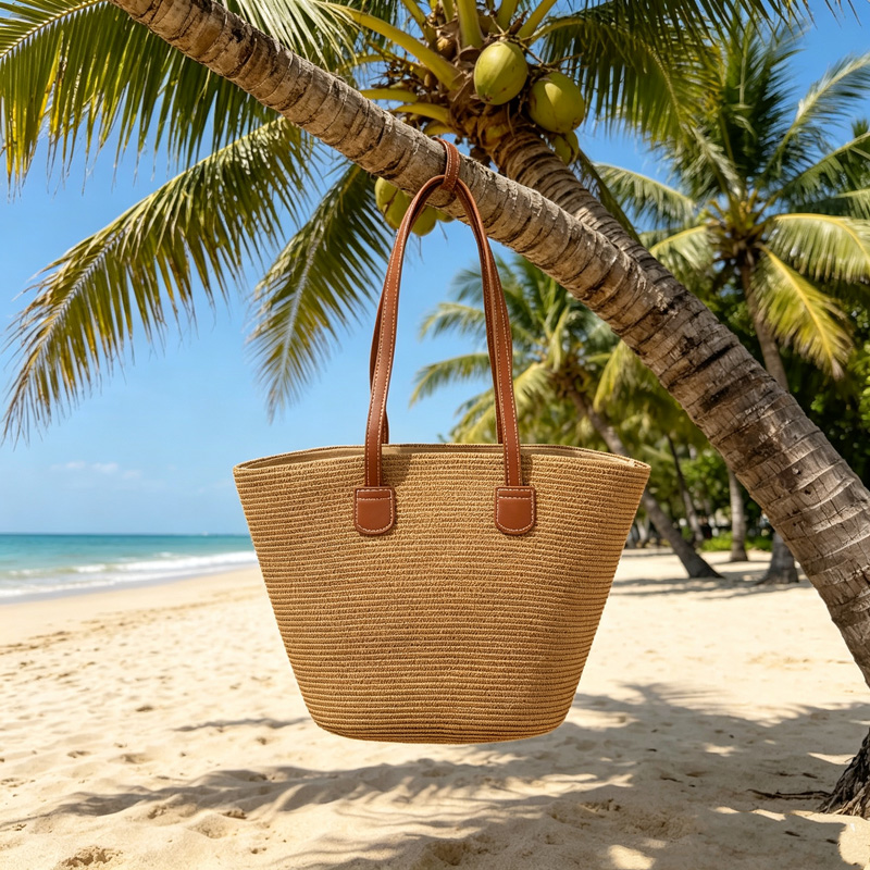 CLAREGQI Bolso Tote de Paja de - Woven Straw Bag reseña y precio