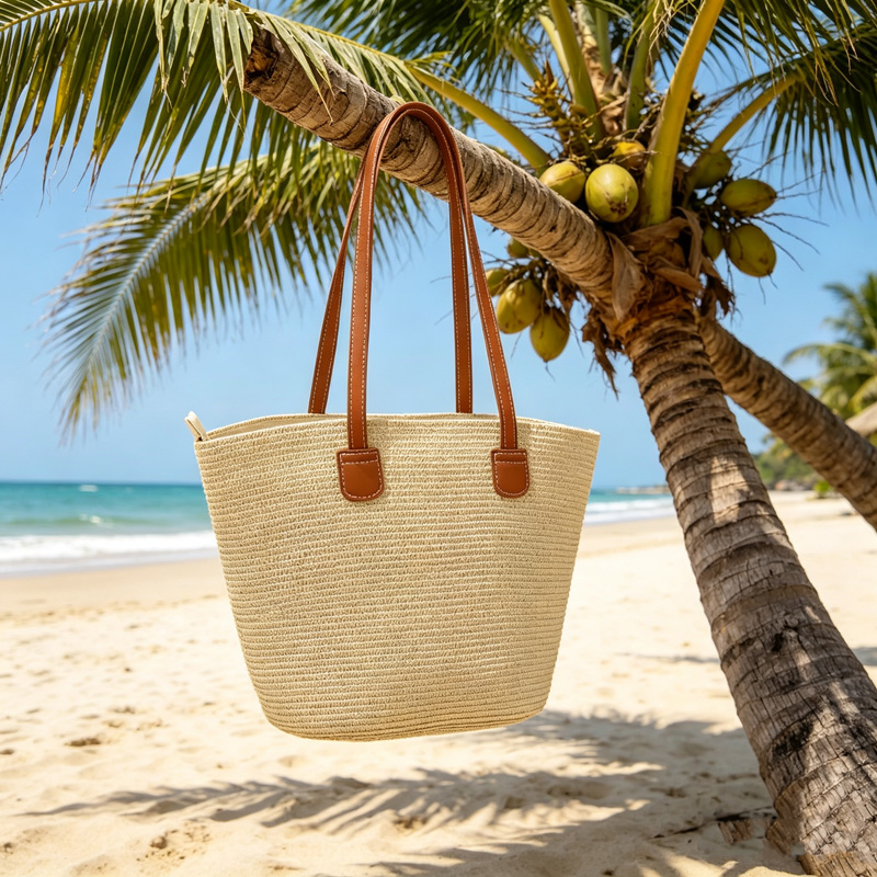 CLAREGQI Bolso Tote de Paja de - Woven Straw Bag reseña y precio